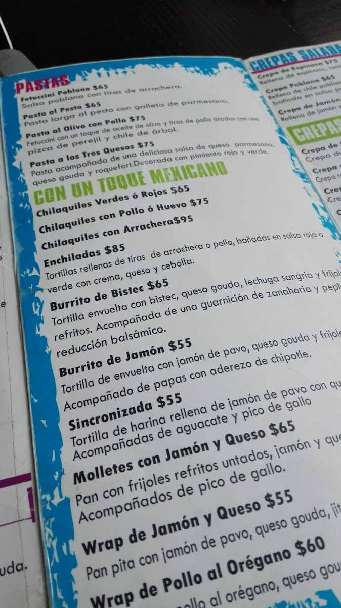 Republica Del Cafe Menu - Image 2